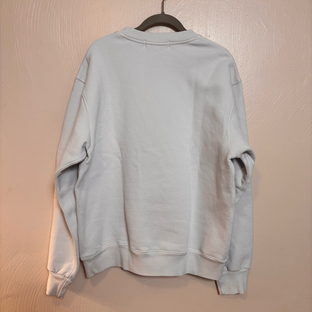 NWT Madhappy Graphics 3 Fleece Crewneck 2024 Crown Cream Pink Blue Medium‎ - Picture 6 of 9